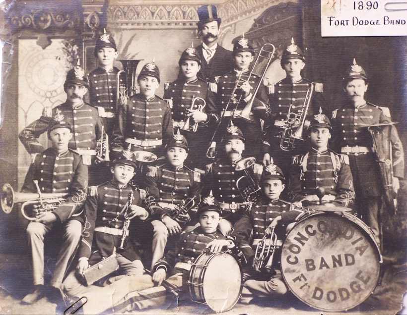 1890 Concordia Band of Fort Dodge, Iowa