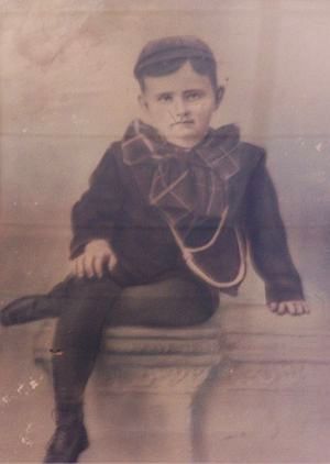 Karl at age 4 - photo from the Fort Dodge Fort Museum